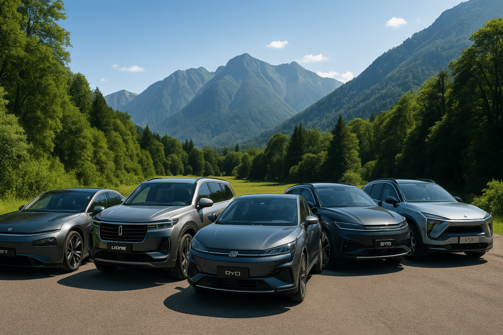 Top 10 marques chinoises (EV) : fiabilité, garanties et réseau en Europe